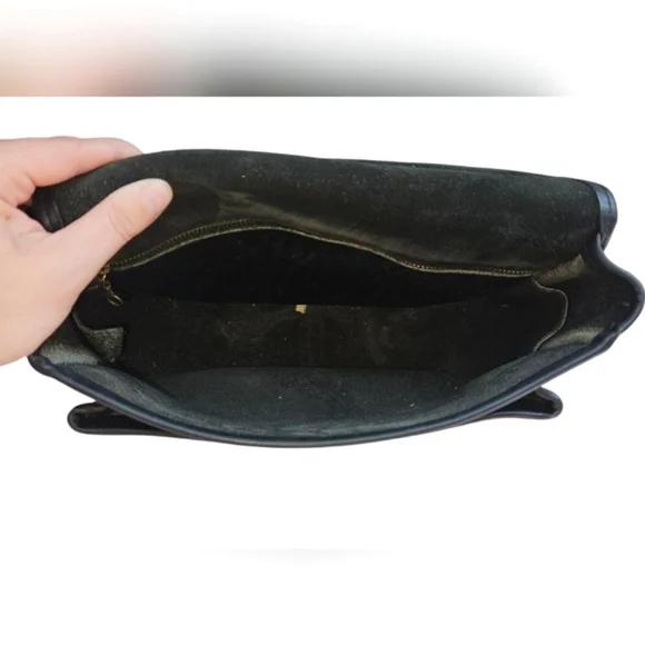 Vtg COACH | Ranch Bag | Black | Womens | Crossbody | 90s | Leather - Picture 12 of 16